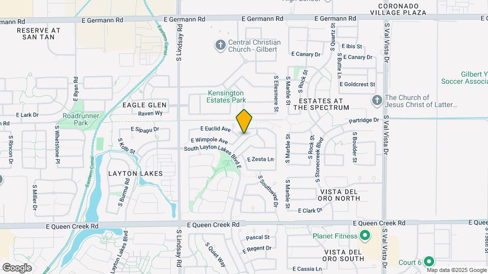 4459 S Leisure Way Map and Location Details