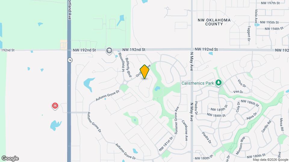 3216 NW 188th Terrace Map and Location Details
