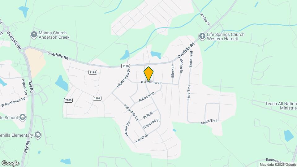135 Lenoir Dr Map and Location Details
