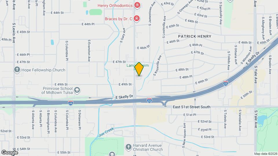 4761 S Harvard Ave Map and Location Details