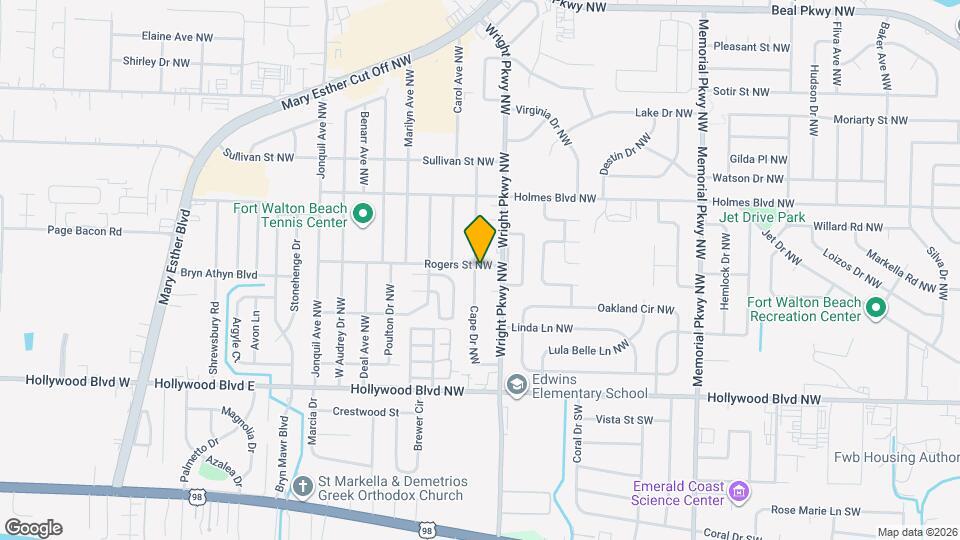 Cape Apartments Map and Location Details