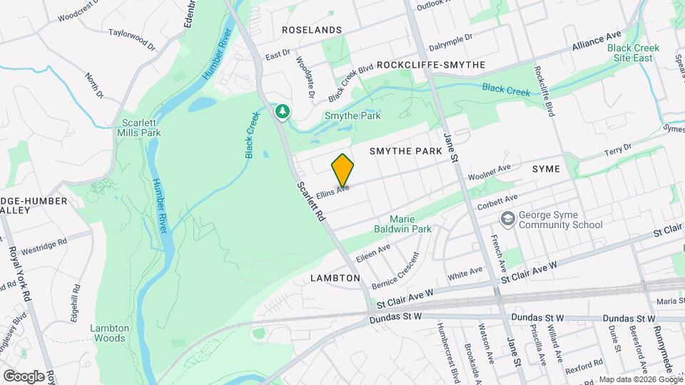 135 Ellins Ave Map and Location Details