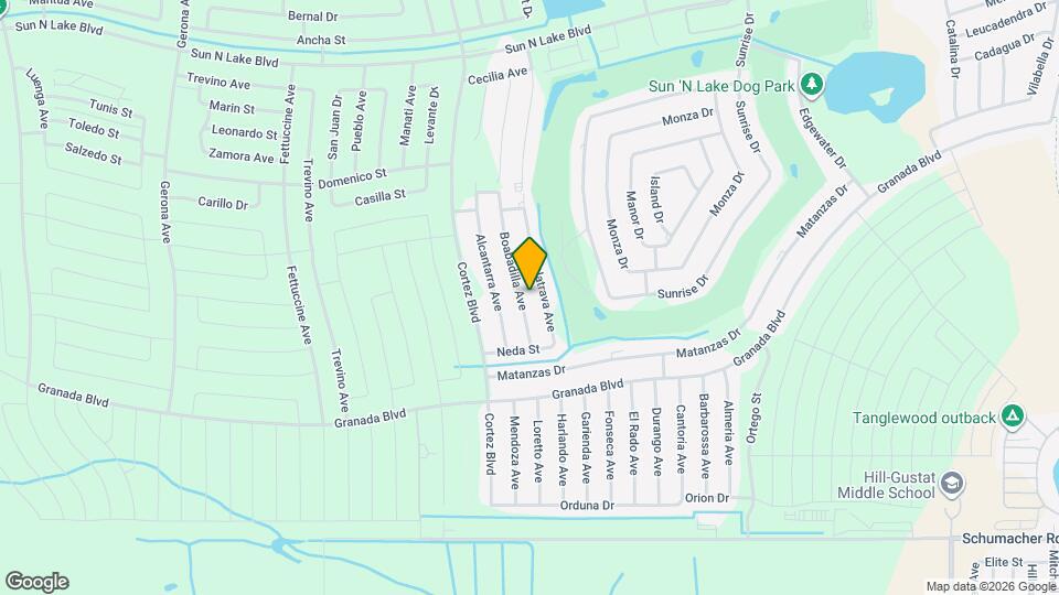 4510 Boabadilla Ave Map and Location Details