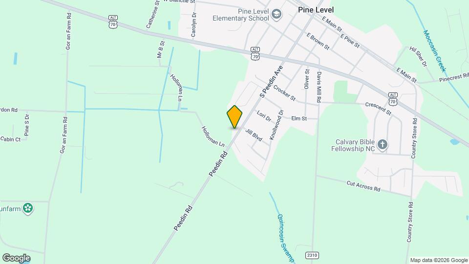 629 S Peedin Ave Map and Location Details