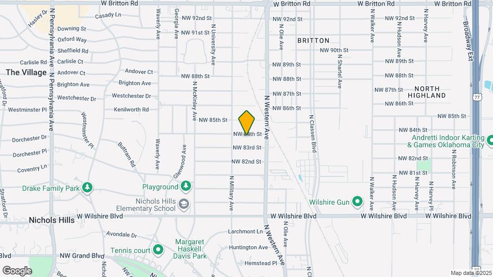 1136 NW 84th St Map and Location Details