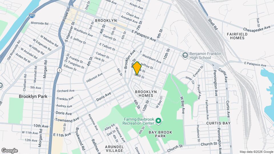 811 Stoll St Mapa y Detalles de la Ubicación