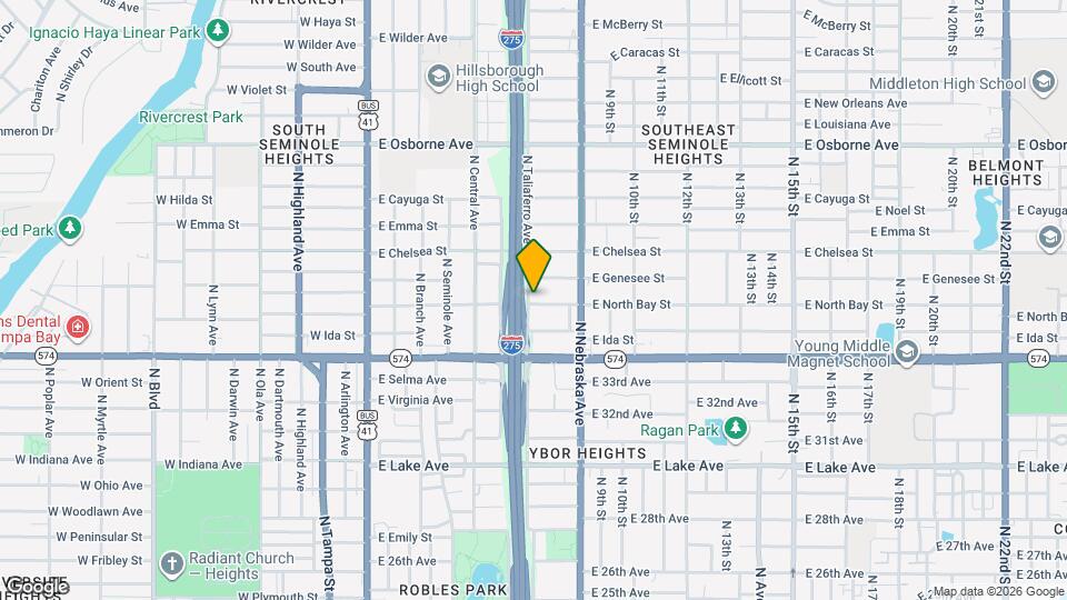802 E North Bay St Map and Location Details