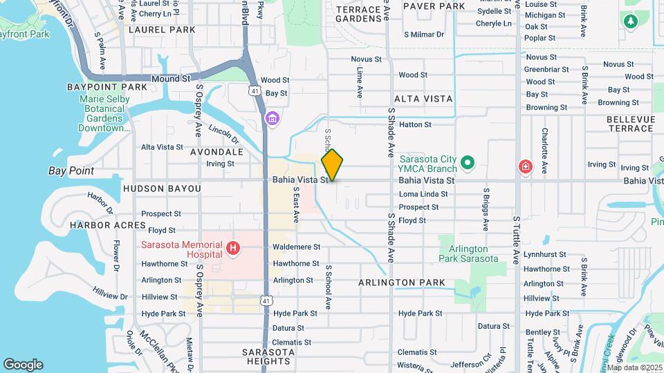 2200 Bahia Vista St Map and Location Details