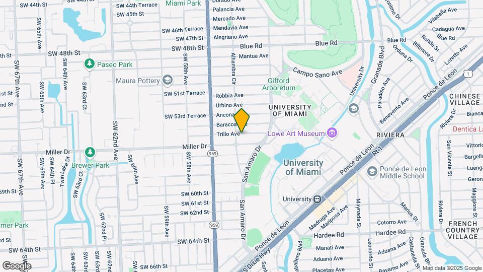 1452 Trillo Ave Map and Location Details