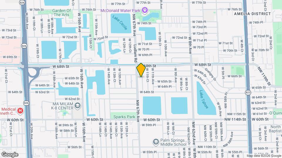 6540 W 11th Ln Mapa y Detalles de la Ubicación