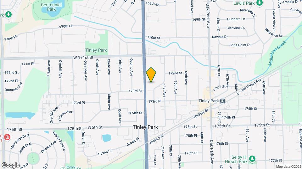 17248 S 71st Ct Map and Location Details