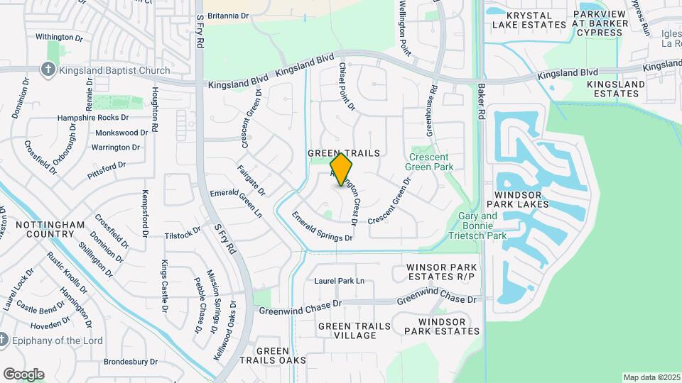 1315 Crescent Pkwy Ct Map and Location Details