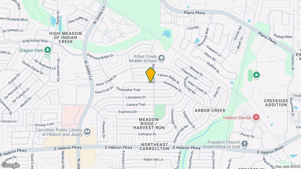 2032 Greenview Dr Map and Location Details