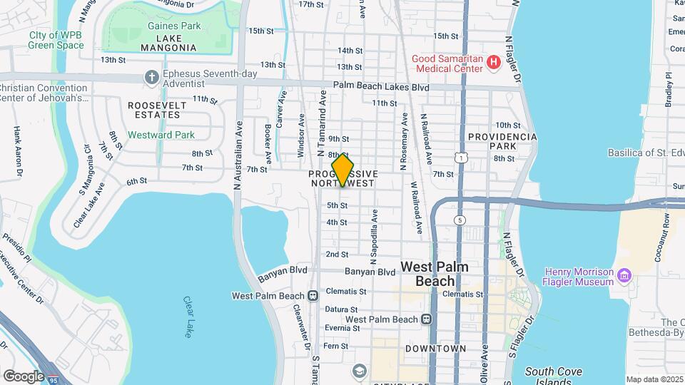 610 Douglass Ave Mapa y Detalles de la Ubicación