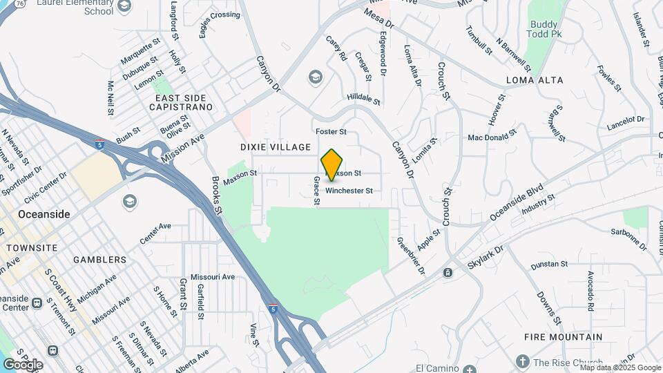 2016 Winchester St Map and Location Details
