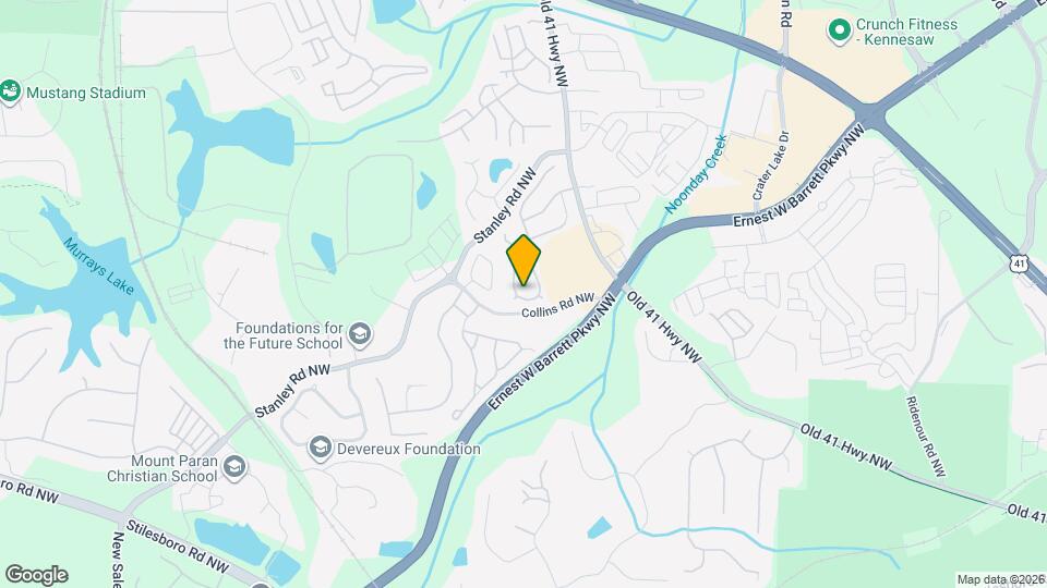 1667 Woodsford Rd Map and Location Details