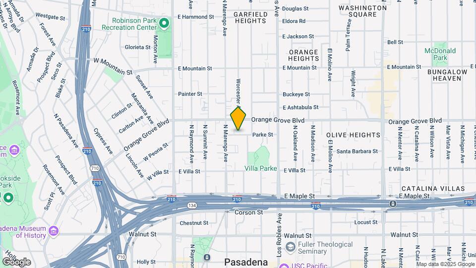 261 Parke St Map and Location Details