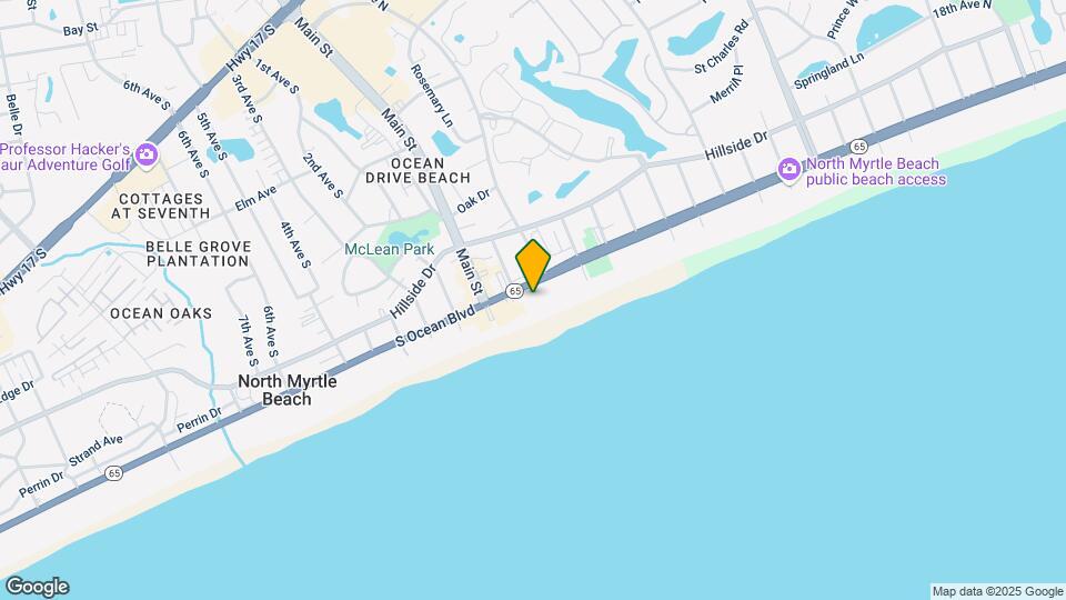 102 N Ocean Blvd Map and Location Details