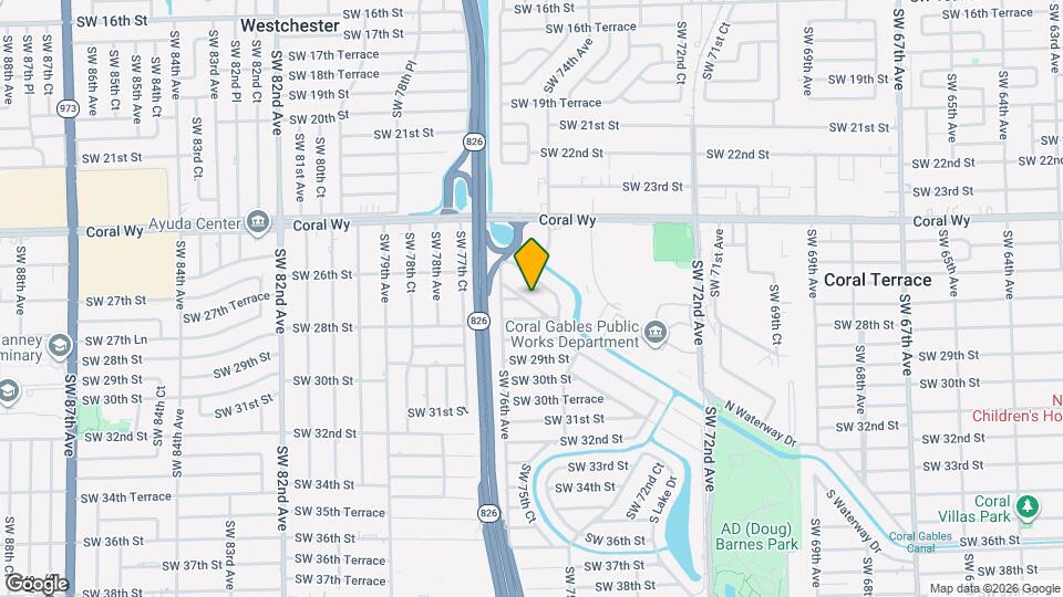 7555 SW 28th Street Rd Map and Location Details