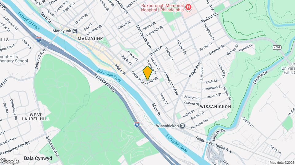 112 Seville St Mapa y Detalles de la Ubicación