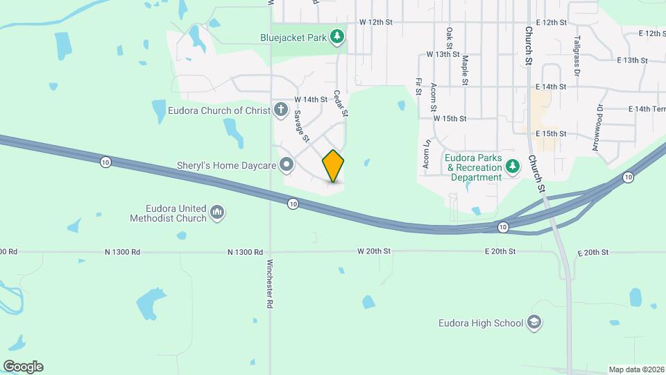 1747 Redbud Ln Map and Location Details