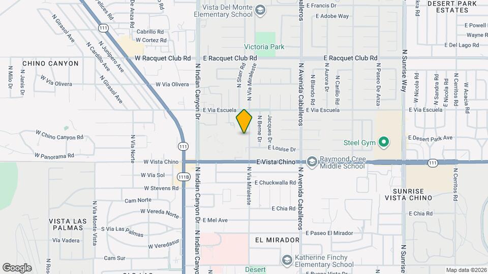 1895 N Vía Miraleste, Unit 1522 Mapa y Detalles de la Ubicación