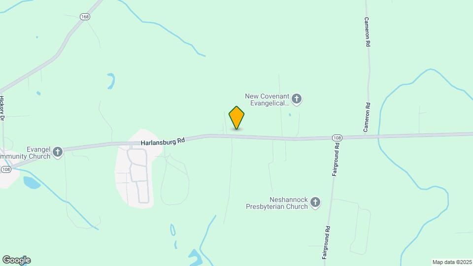 1803 Harlansburg Rd Map and Location Details