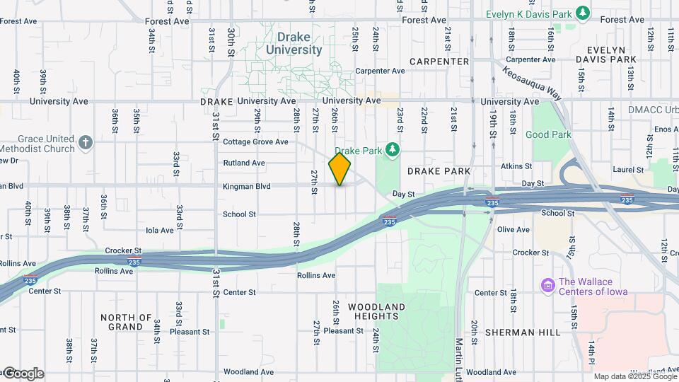 1033 26th St Map and Location Details