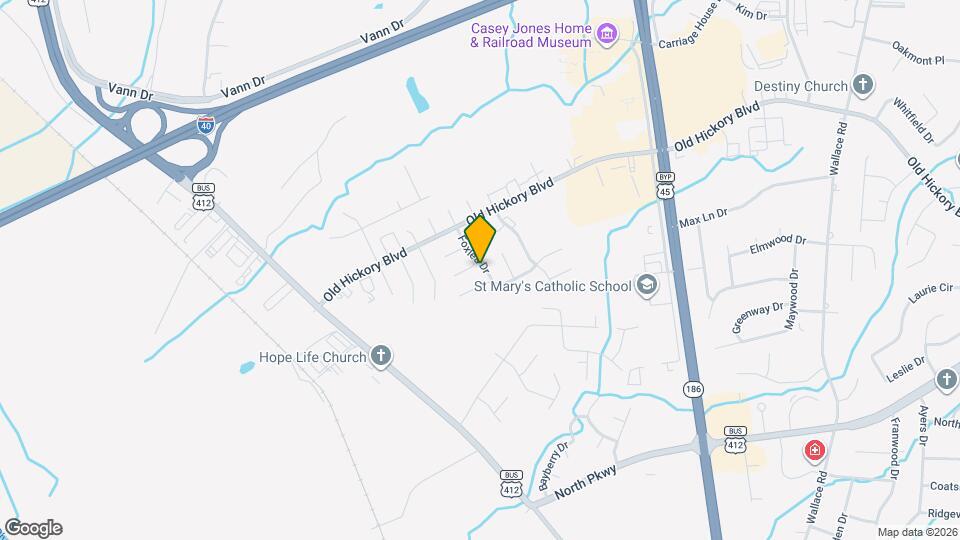 43 Foxlea Dr Map and Location Details