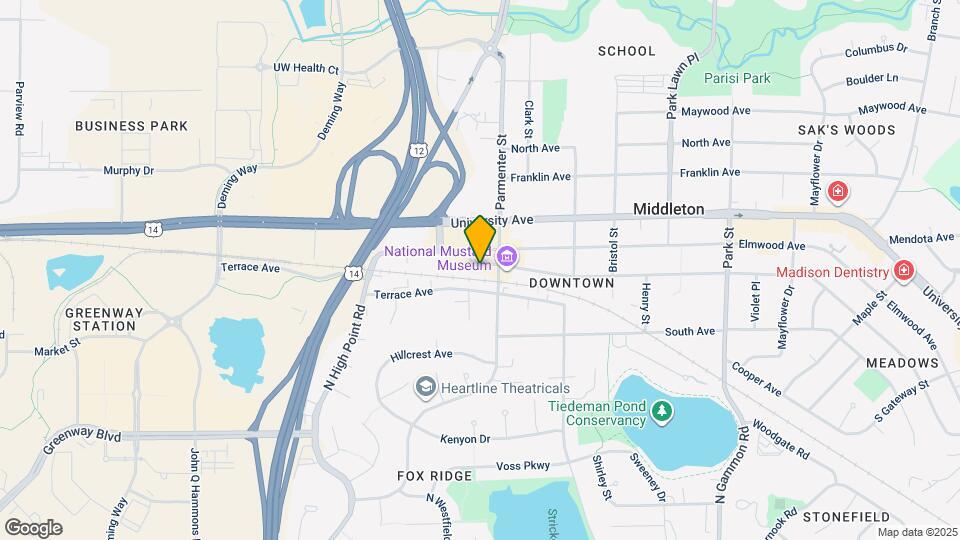 7507 Hubbard Ave Map and Location Details