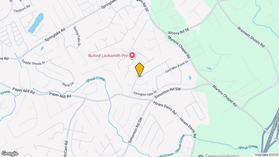 785 Georgian Hills Dr Mapa y Detalles de la Ubicación