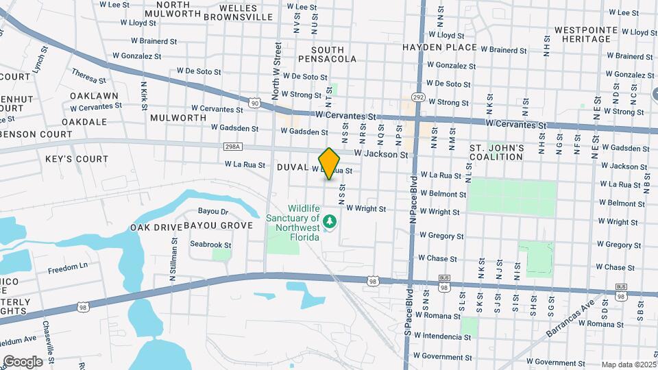 2502 W Belmont St Map and Location Details