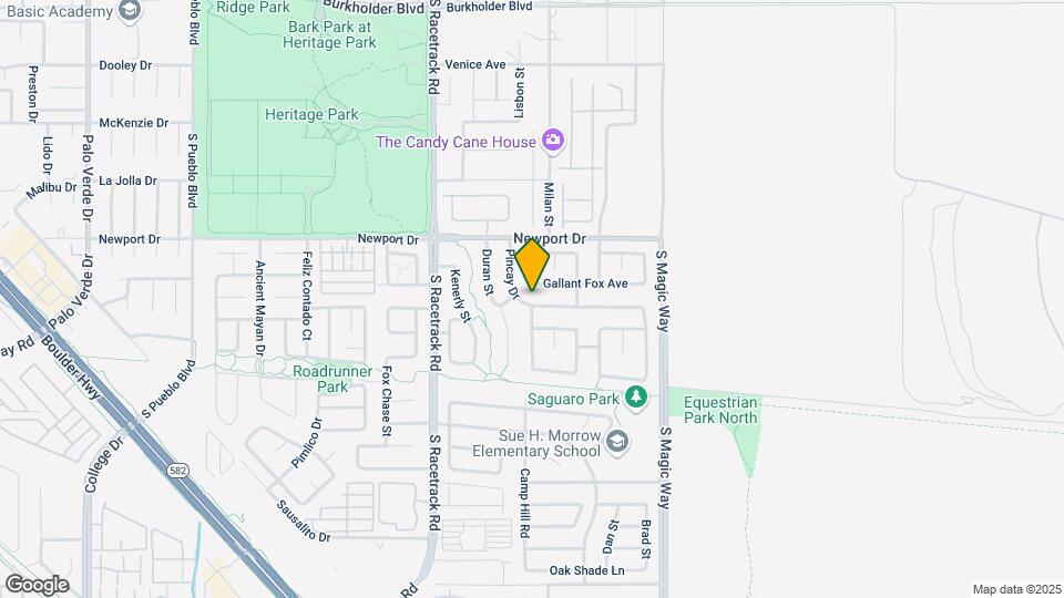 1096 Pincay Dr Map and Location Details