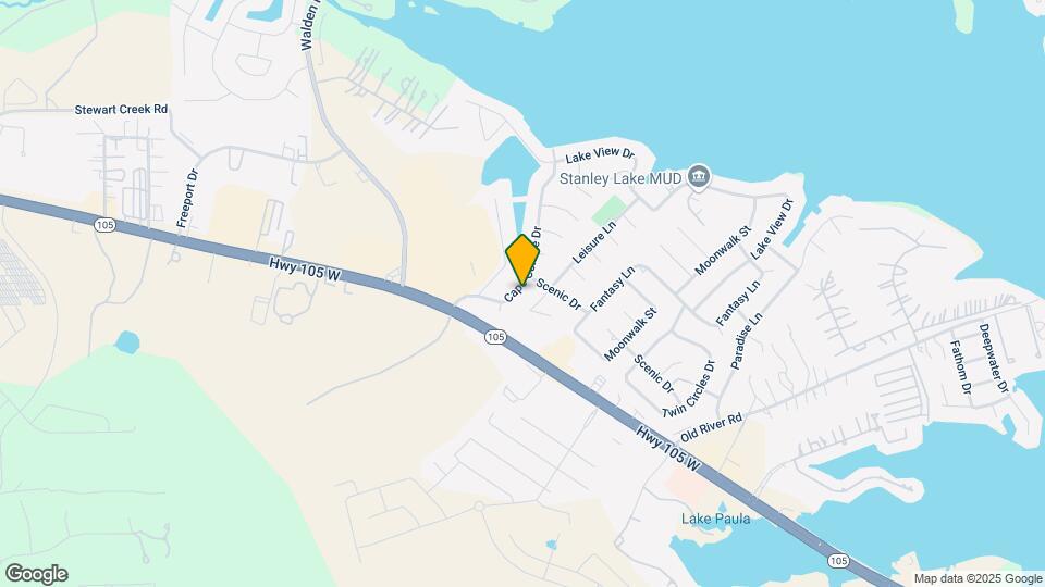 212 Cape Conroe Dr Map and Location Details