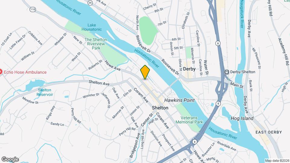 549 Howe Ave Map and Location Details