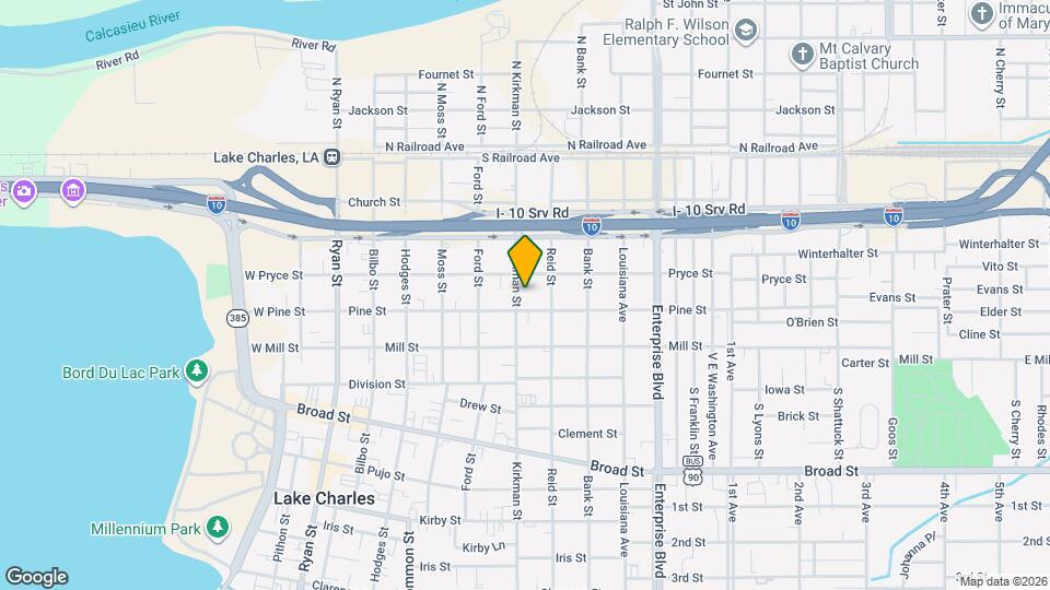 417 Kirkman St Map and Location Details