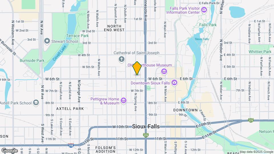 400 N Spring ave, Unit 3 Map and Location Details