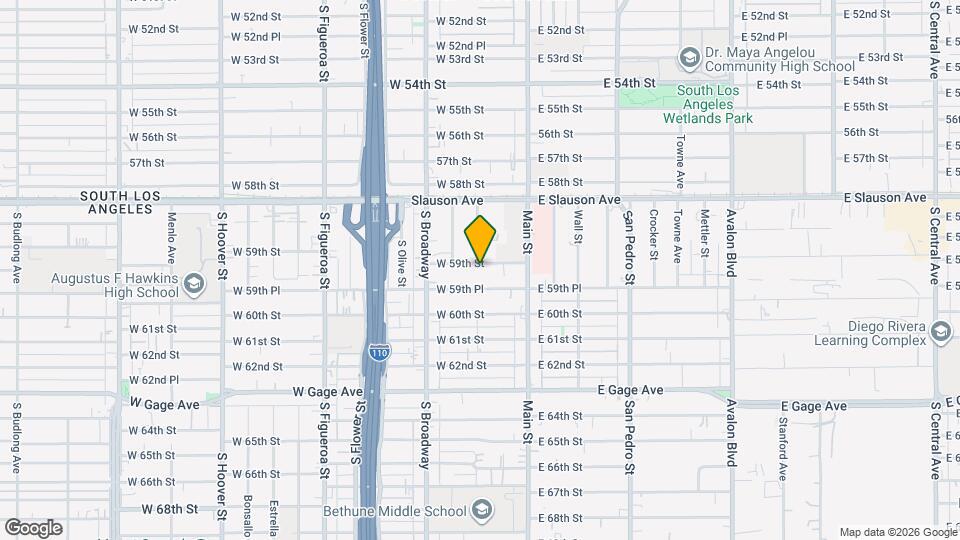 160 W 59th St Map and Location Details