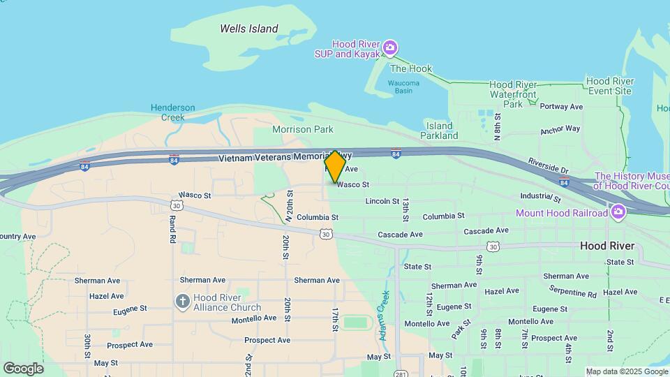 1529 Wasco St Map and Location Details