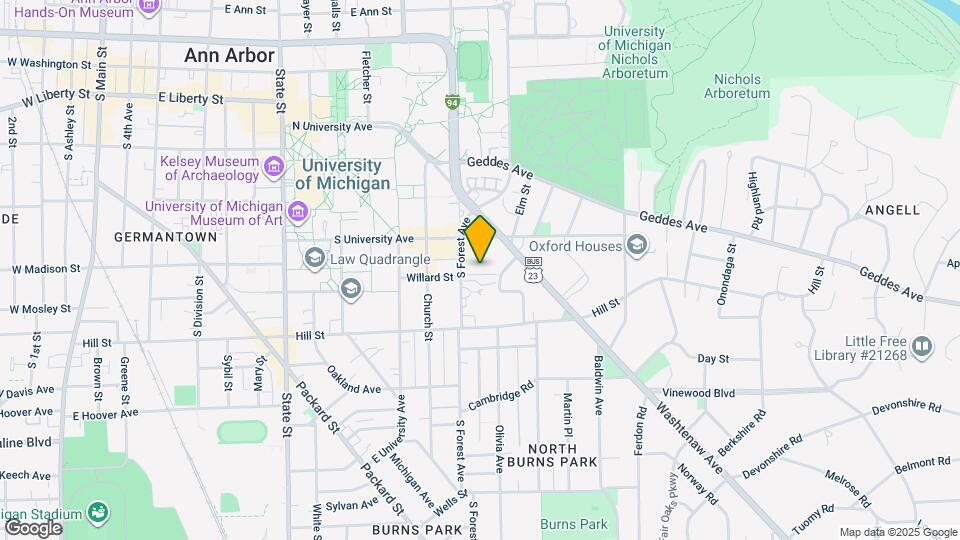 1317 Forest Ct Map and Location Details