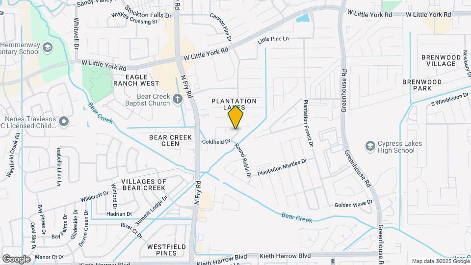 5815 Plantation Crest Dr Map and Location Details
