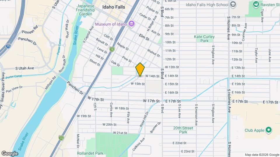 1405 Alice Ave Map and Location Details