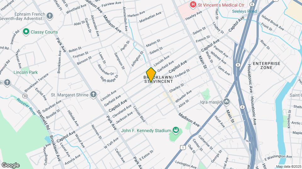 939 Capitol Ave Mapa y Detalles de la Ubicación