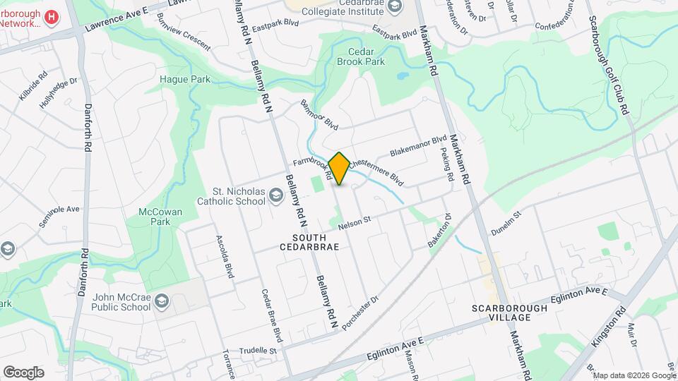 81 Farmbrook Rd Map and Location Details