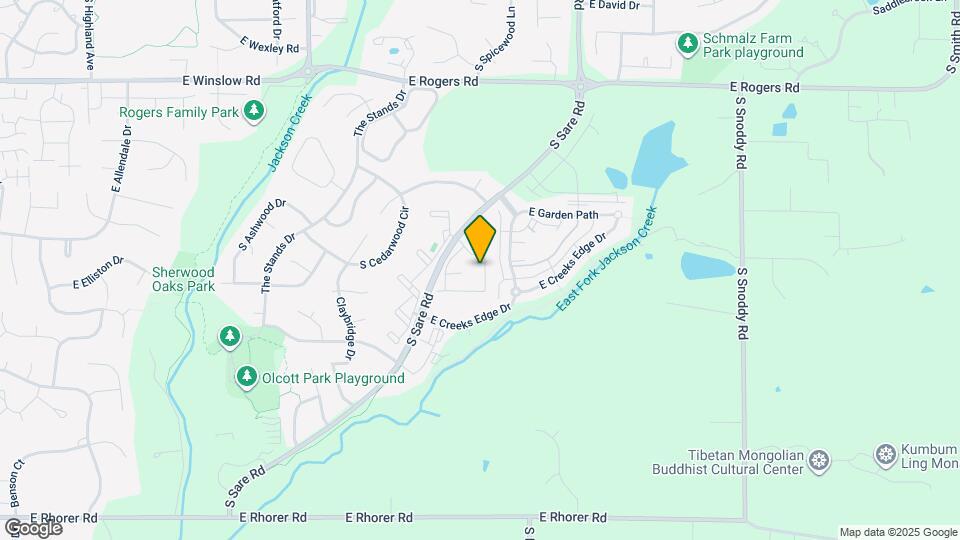3428 S Oaklawn Cir Map and Location Details
