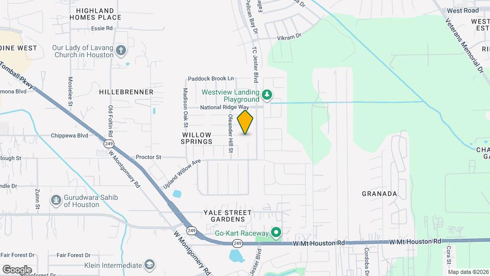2723 Piney Lake Ct Map and Location Details
