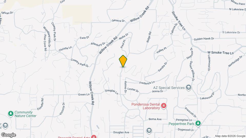 2301 Nolte Dr, Unit Upstairs Mapa y Detalles de la Ubicación