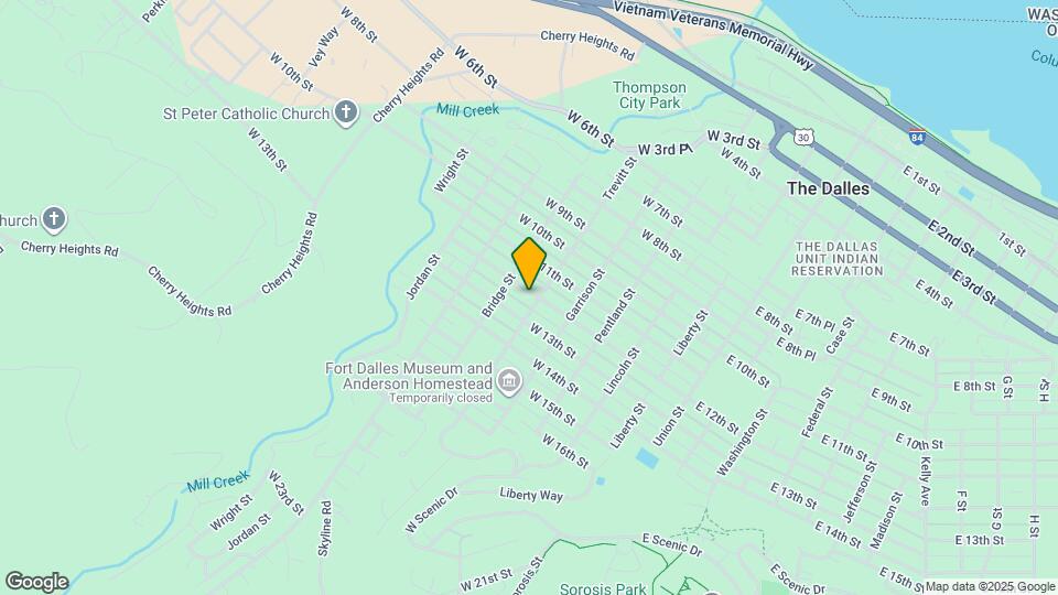 602 W 12th St Map and Location Details