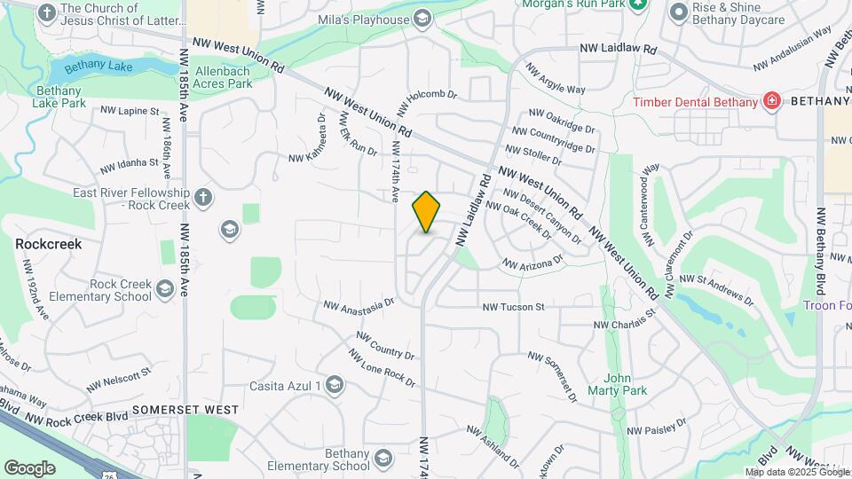 17261 NW La Paloma Ln Map and Location Details