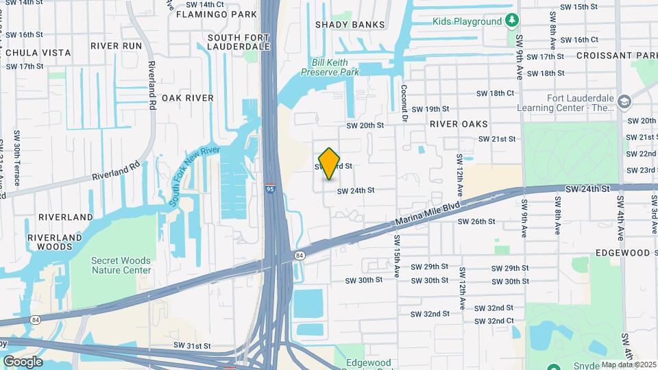 2350 SW 18th Terrace Map and Location Details
